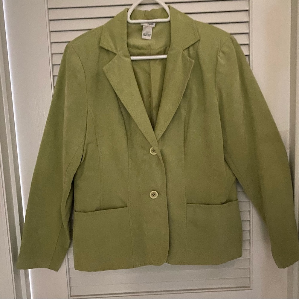 Ultra suede jacket